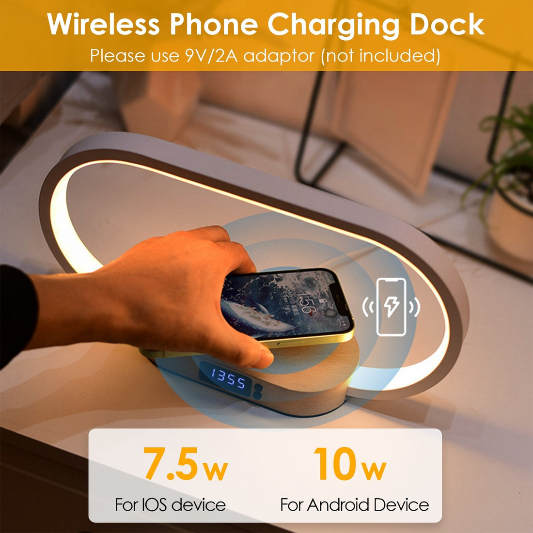 1 Set Touch Control Bedside Table Lamp