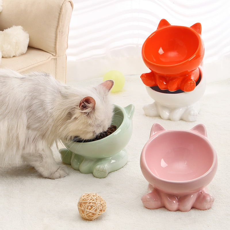 Ceramic Neck Guard Oblique Mouth Bowl