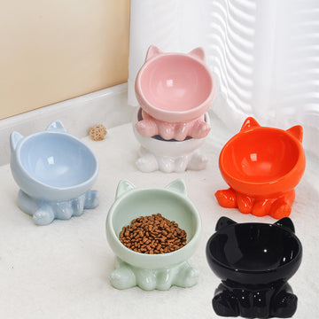 Ceramic Neck Guard Oblique Mouth Bowl