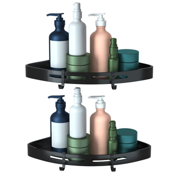 2Pcs Corner Shower Caddy Shelf