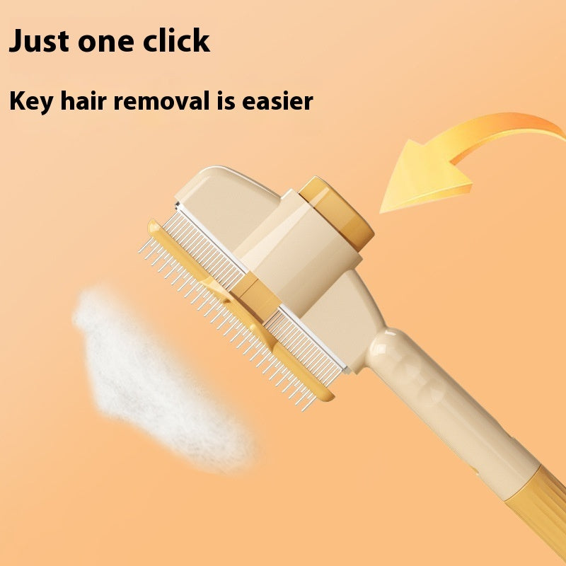 Professional Pet Comb With Release Button