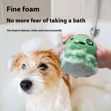 Silicone Bath Massage Comb For Pets
